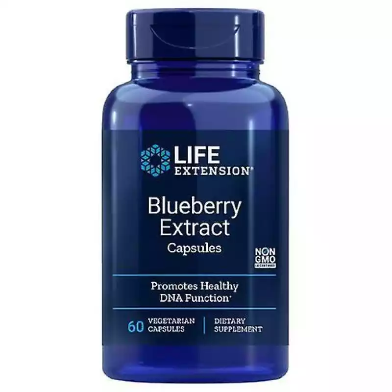 Life Extension Blueberry Extract Kapsułki, 60 vcaps (Opakowanie 1) Life Extension ceny i opinie