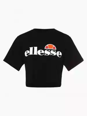 ellesse - T-shirt damski, czarny Podobne : Damski t-shirt z krótkim rękawem, z czarnym kotem i motylkiem, niebieski - 29768