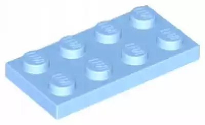 Lego 3020 plytka 2x4 j. niebieski 2 szt  Podobne : Lego Płytka gładka 2x3 26603 czarna - 3149731