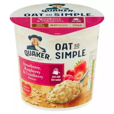 Quaker Oat So Simple Mieszanka do przygo Podobne : Quaker Oat So Simple Płatki owsiane 231 g (6 x 38,5 g) - 843392