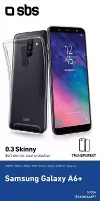Etui Skinny do Samsung Galaxy A6+ 2018 p Podobne : Etui Skinny do Samsung Galaxy A6+ 2018 przezroczyste - 349460