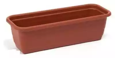 Skrzynka Balkonowa BONA Ceglasta  60 cm lamela
