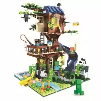 Minecraft Tree House Zestaw klocków Steve'a