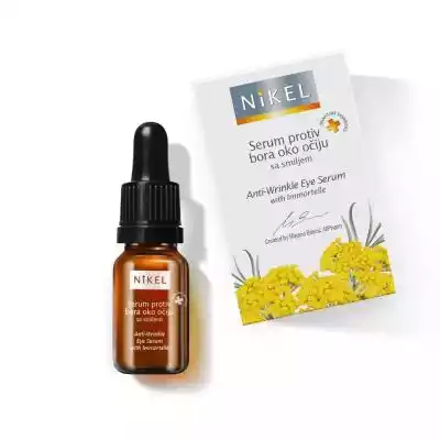 Nikel, Przeciwzmarszczkowe serum pod ocz Podobne : Nikel, Przeciwzmarszczkowe serum pod oczy z kwiatem Immortelle, 10 ml - 39461