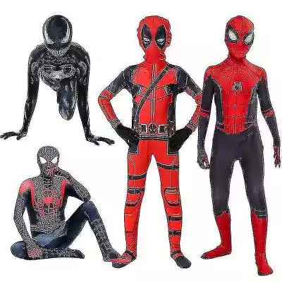 Kids Venom Spiderman Superhero Kostium C Ubrania i akcesoria > Przebrania i akcesoria > Akcesoria do przebrań > Zestawy dodatków do przebrań