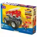 Mega Bloks Klocki Mega Hot Wheels Monster Trucks 5-Alarm + łazik ATV Pojazd do zbudowania