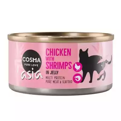 Mieszany pakiet próbny Cosma Asia w gala Podobne : Monnlight Dinner Kurczak z omułkiem zielonowargowym i komosą ryżową - przysmak dla kotów - 44823