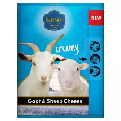 Goat Farm - Ser kozi i owczy w plastrach Podobne : Euroser Goat Farm Ser Roladka Kozia Twarogowa Natura 110G - 137674