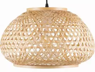 Lampa wisząca Boho bambusowa plecionka Allegro/Dom i Ogród/Oświetlenie/Lampy/Lampy wiszące