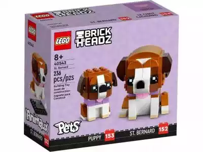 Lego Brickheadz 40543 Bernardyn Podobne : Lego Brickheadz 40377 Kaczor Donald Nowy - 3016006