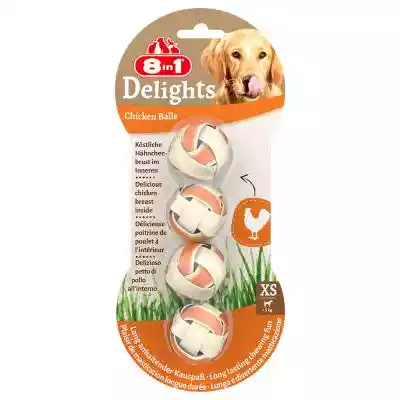 8in1 Delights piłeczki do żucia - 36 g,  Psy / Przysmaki dla psa / 8in1 / 8in1 Delights Chicken