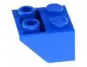 Lego Skos odwrócony 2x2 3660 niebieski 2 szt.
