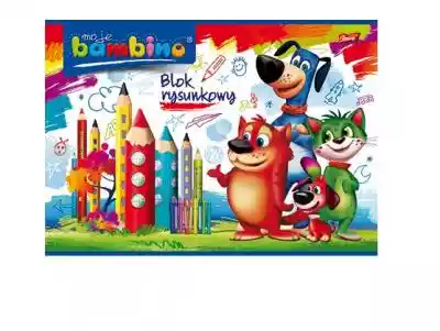 Moje Bambino - Blok rysunkowy A4 Podobne : Moje zabawki. Pora na kolor - 731096