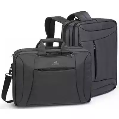 Ta torba i plecak w jednym z kolekcji Central pasuje do laptopa 16 cali. Niezwykle wszechstronne,  składane uchwyty i luźne paski na ramię pozwalają przekształcić torbę w plecak. Czarne powierzchnie zewnętrzne w kolorze węgla drzewnego komunikują wyrafinowanie i profesjonalizm w swojej pro
