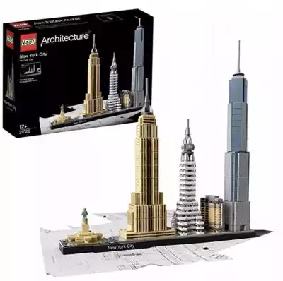 Klocki Lego Architecture Nowy Jork 21028 Podobne : LEGO Architecture 21028 Nowy Jork - 17506