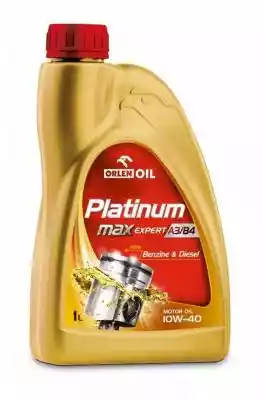 Olej ORLEN OIL Platinum MaxExpert A3/B4  Podobne : Olej do silników dwusuwowych Supermax 2T mix 0,1 l - 2069790