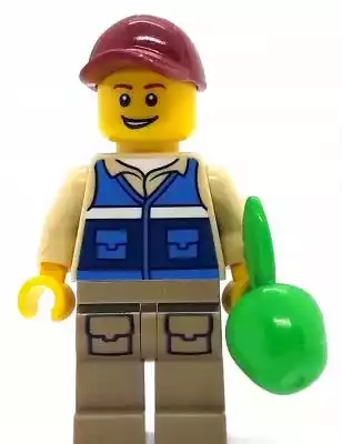 Lego Minifigurka Pracownik Zoo Bam,nowe Podobne : Lego nowe tor tory szare pociąg torowisko 53401 - 3263206
