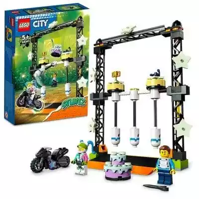 LEGO City Wyzwanie kaskaderskie: przewra Podobne : Lego City: Selfie na motocyklu kask. Stuntz - 3290286