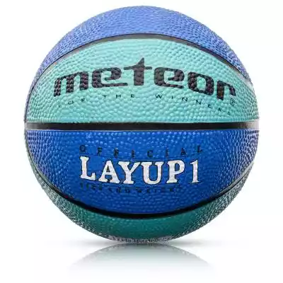 Piłka koszykowa Meteor Layup 1 niebieski