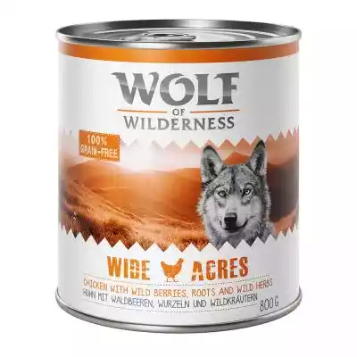 Megapakiet Wolf of Wilderness Adult, 24  Podobne : Megapakiet Wolf of Wilderness Adult, 24 x 800 g - Green Fields, jagnięcina - 341437