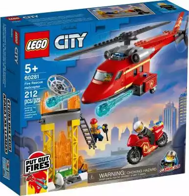Lego 60281 City Strażacki helikopter rat Podobne : Lego City 60281 - 3070352