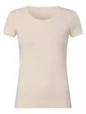 Marie Lund - T-shirt damski, beżowy marie lund