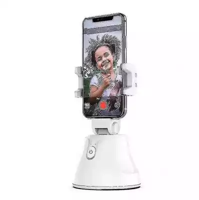 Przenośny automatyczny śledzenie Smart Capture Selfie Sticks,  360 Obrót Auto Face Tracking Camera Smart Shooting Camera Auto robienie zdjęć ...