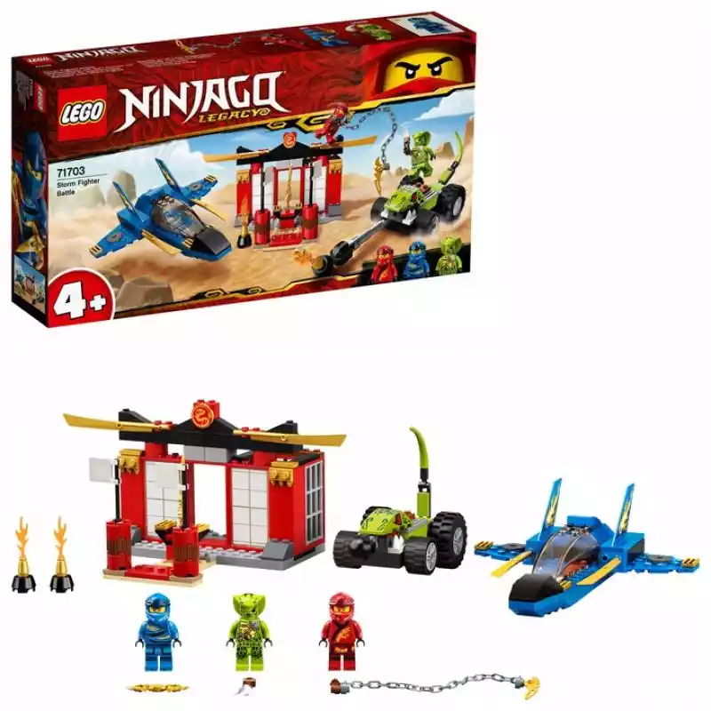 Lego Ninjago Bitwa burzowego myśliwca 71703  ceny i opinie