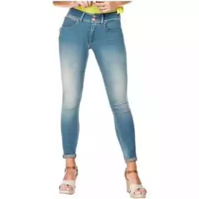 jeansy damskie Salsa  - Podobne : Granatowe jeansy damskie z wysokim stanem D-AGNES 2 - 26785