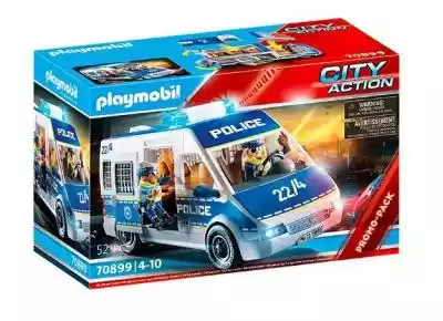 Playmobil Zestaw City Action 70 899 Tran Podobne : Playmobil Zestaw City Action 70 899 Transporter policyjny ze światłem i dźwiękiem - 261485