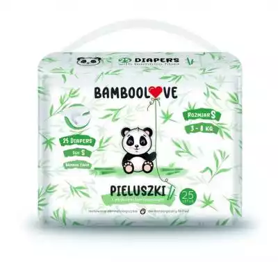 BAMBOOLOVE, Pieluszki jednorazowe dla dz Podobne : Biodegradowalne Pieluszki Jednorazowe 5 Junior (12kg +), Koala/Monkey, 30 szt. - 304343