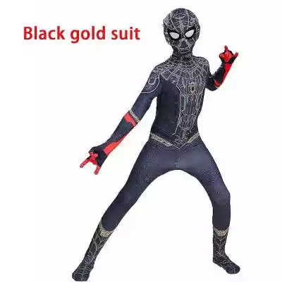 Mssugar Spider-man: No Way Home Black Sp Podobne : Kostium Spidermana Kids S Do wersetu pająka 11-12 Years - 2713608