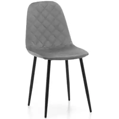 Nowoczesne krzesło tapicerowane DC-1916  Podobne : Dzianina Tapicerska Welur - Czarny - 48023