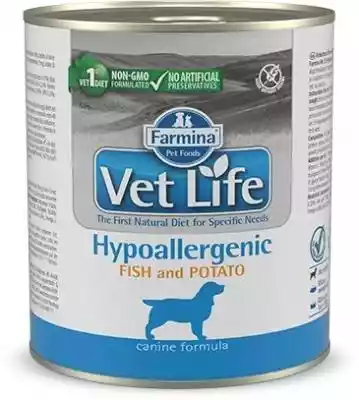 FARMINA Vet Life Hypoallergenic Fish & P Dla psa/Karmy dla psa/Mokre karmy