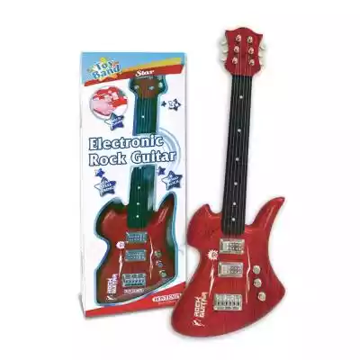 Bontempi Bontempi Gitar rockowa czerwona Zabawki/Zabawki dla najmłodszych/Muzyczne