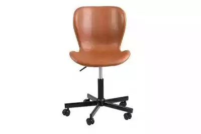 Krzesło obrotowe brązowe ROTIO Podobne : Kółka do fotela obrotowe gumowe 5 szt.60 mm fi.11 - 1944786