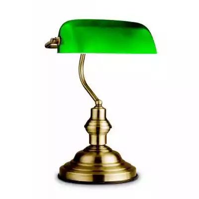 Globo Antique 24934 lampa stołowa lampka 1x60W E27 złota/zielona Możliwość stosowania żarówek LED (brak źródła światła w zestawie). Produkt fabrycznie nowy,  zapakowany w oryginalne opakowanie producenta objęty 2 letnią gwarancją.