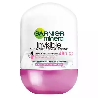 Garnier Mineral Invisible Antyperspirant Drogeria, kosmetyki i zdrowie > Dezodoranty i perfumy > Deo. damskie w kulce