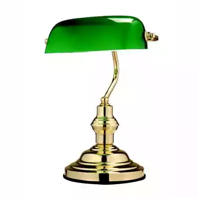 Lampa lampka oprawa gabinetowa Globo Ant Podobne : Lampa lampka oprawa gabinetowa Globo Antique 1x60W E27 zielona, złota 2491 - 892494