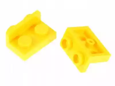 Lego Płytka łamana 1x2-1x2 99780 żółta 2 szt.