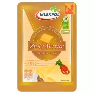 Mlekpol - Ser Złoty Mazur Produkty świeże/Sery/Sery żółte