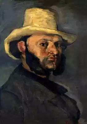 ﻿ Gustave Boyer in a Straw Hat,  Paul Cézanne - plaka Wysoka jakość wydruku Wydruk plakatów na papierze satynowym gwarantuje żywe i trwałe kolory. Wysoki standard wydruku został potwierdzony przez tysiące opinii naszych Klientów w niezależnych serwisach. Bezpłatna usługa oprawienia Kupując