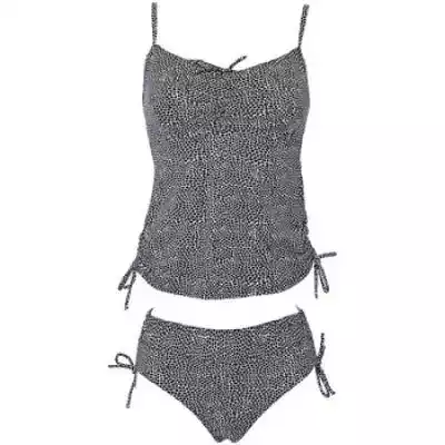 kostium kąpielowy dwuczęściowy Nana Sun  Look  Czarny Dostępny w rozmiarach dla kobiet. FR 40, FR 42, FR 46, FR 48.