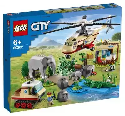 Klocki LEGO City Na ratunek dzikim zwier Podobne : Klocki Lego City Traktor 60287 Na Święta - 3032803