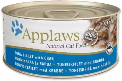 Applaws Cat - Tuńczyk Krab - 70g puszka  Podobne : Applaws Adult Cat – Kurczak – sucha karma dla kota 7,5kg - 45064
