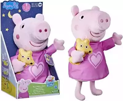 Hasbro - Świnka Peppa dobranocna przytul Podobne : Peppa Pig Poznaj mój świat Mam mnóstwo przyjaciół! - 660908