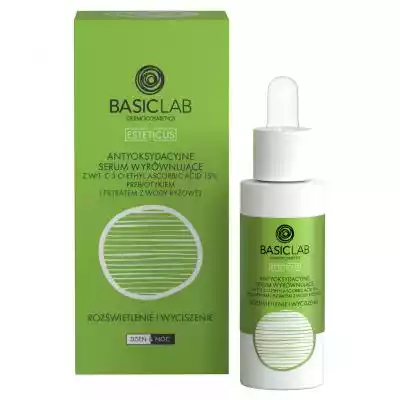 BasicLab, Antyoksydacyjne Serum Wyrównuj Podobne : Basiclab Cosmetology - Antyoksydacyjne serum wyrównujące 20% rozświetlenie i wyciszenie 30 ml - 4214
