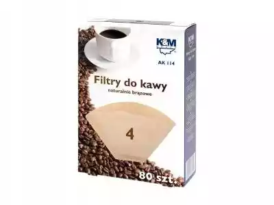 Filtry do kawy ekspresu 4 K&M 80szt