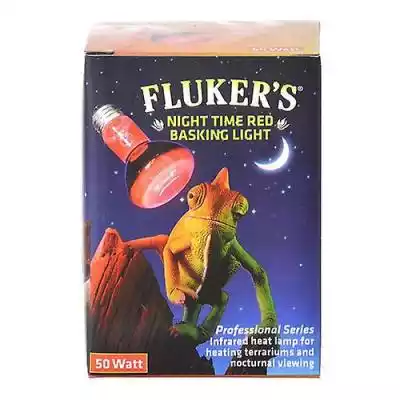 Flukers Professional Series Nighttime Red Basking Light,  50 Watt (pakiet 3)