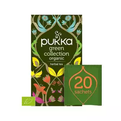 Pukka, Green Collection, BIO Herbata, 4  Eko dom &gt; Kawy i herbaty &gt; Herbaty